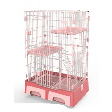 Deluxe Pet Cage Pink